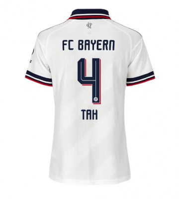 Bayern Munich Jonathan Tah #4 Replika Bortatröja Damer 2026-27 Kortärmad